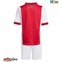 Camiseta Ajax Primera Equipación para niños 2025-26 manga corta (+ pantalones cortos)